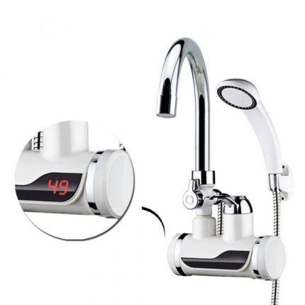 Дигитална чешма-проточен бојлер и туш (ѕидна)